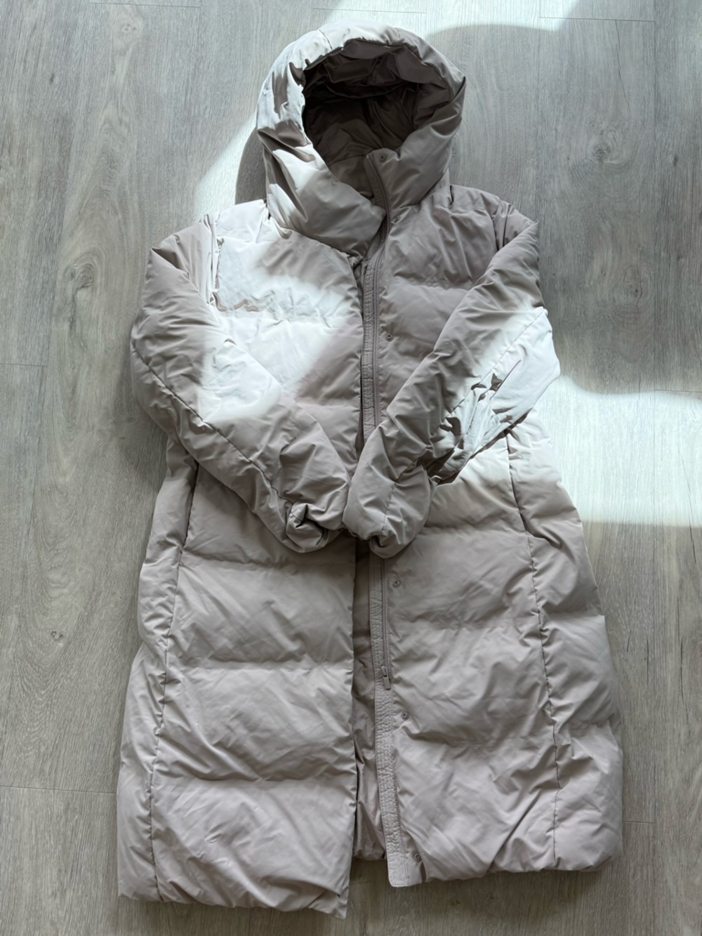 Uniqlo seamless down puffer jacket
